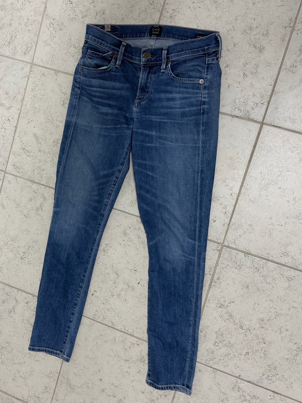 Citizens of Humanity Blue Skinny Jeans Women’s Waist Size 25